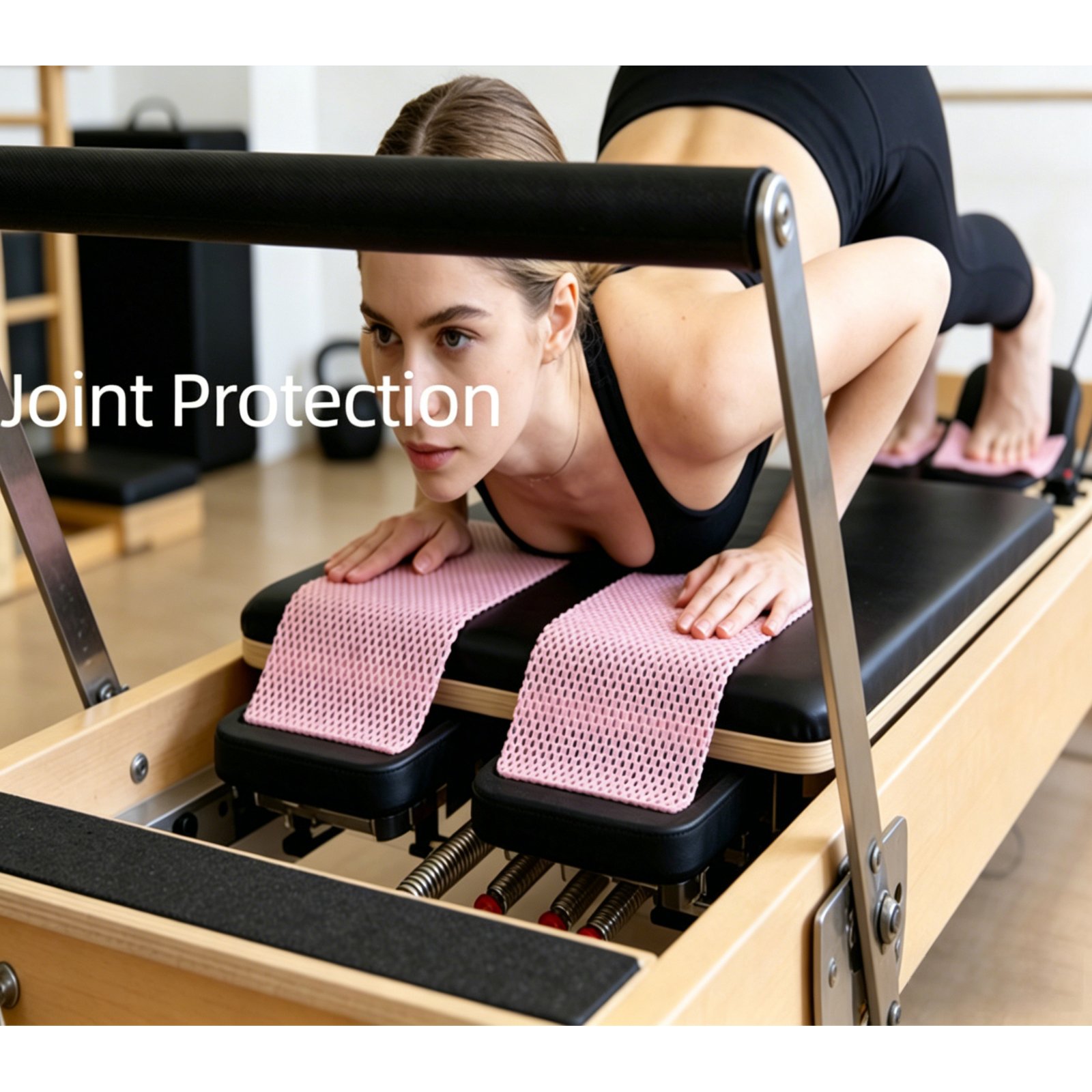 1 Pair Pilates Nonslip Pads An - Leg Home Gym Workout recension och pris