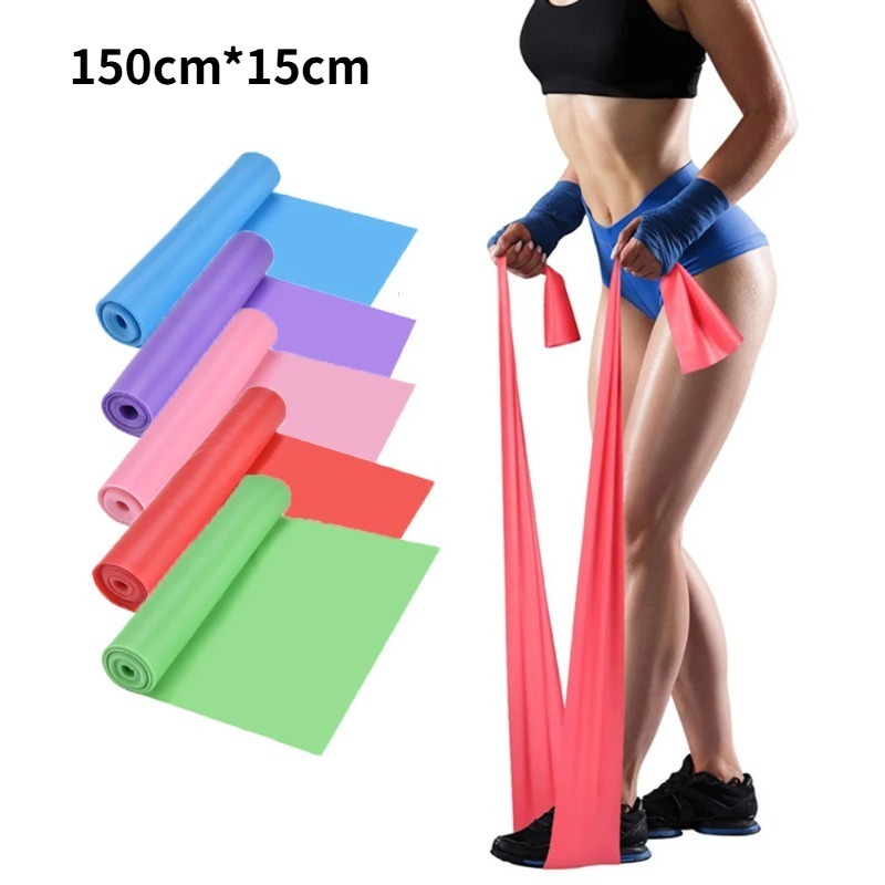 Natural Latex Resistance Bands - Home Gym Routine recension och pris