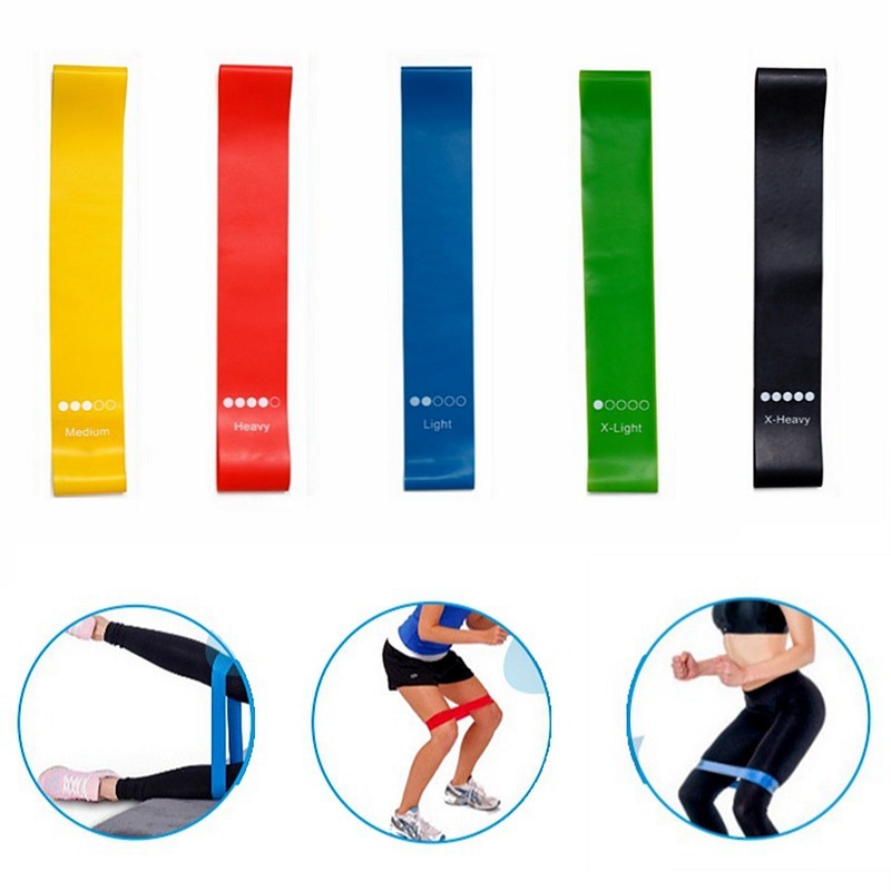 Generic Tpe Resistance Bands 5 - Home Gym Yoga recension och pris