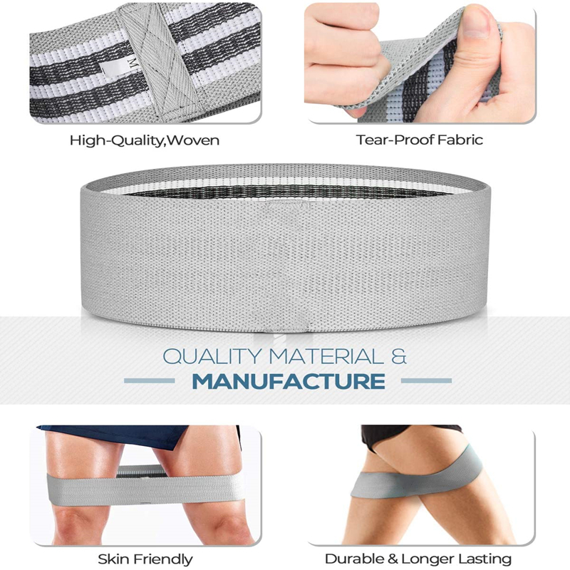 3PCS Women Men Fabric Resistan - Home Gym Routine recension och pris