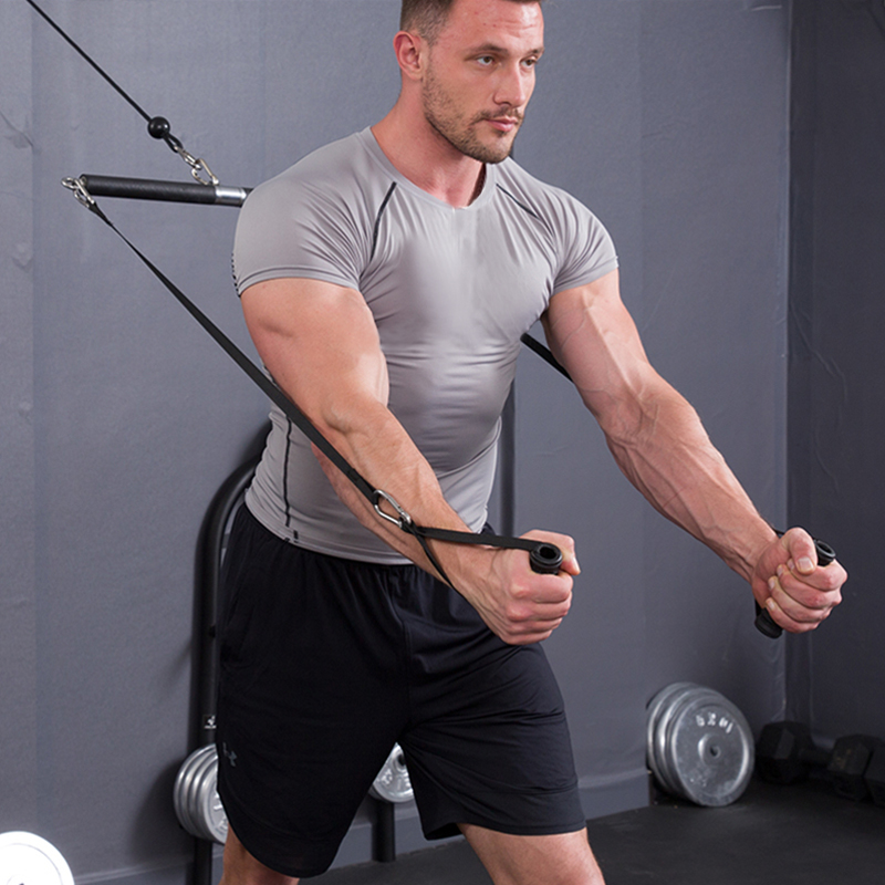Biceps Triceps Training Rope L - Lat Pulldown Cable recension och pris