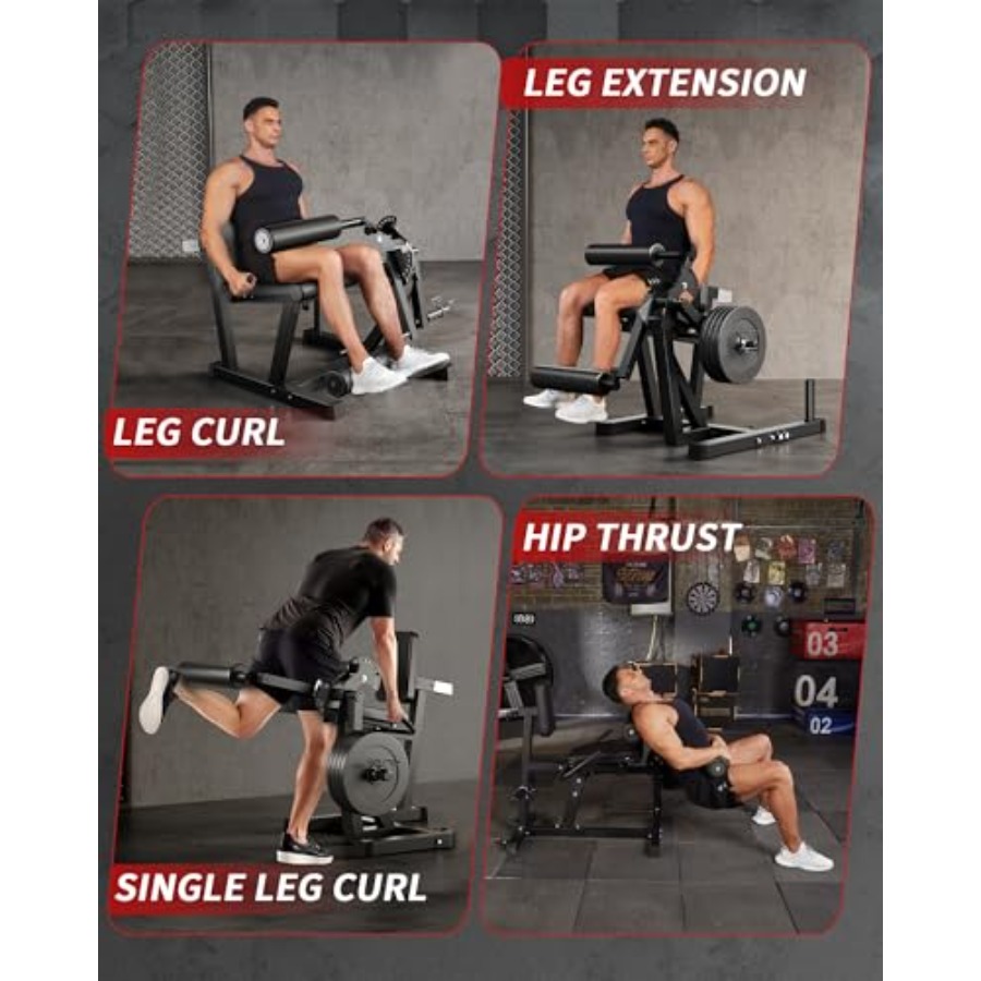 Home gym leg extension and cur - Leg Home Gym Workout recension och pris