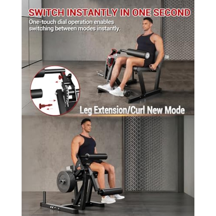 Home gym leg extension and cur - Leg Home Gym Workout recension och pris