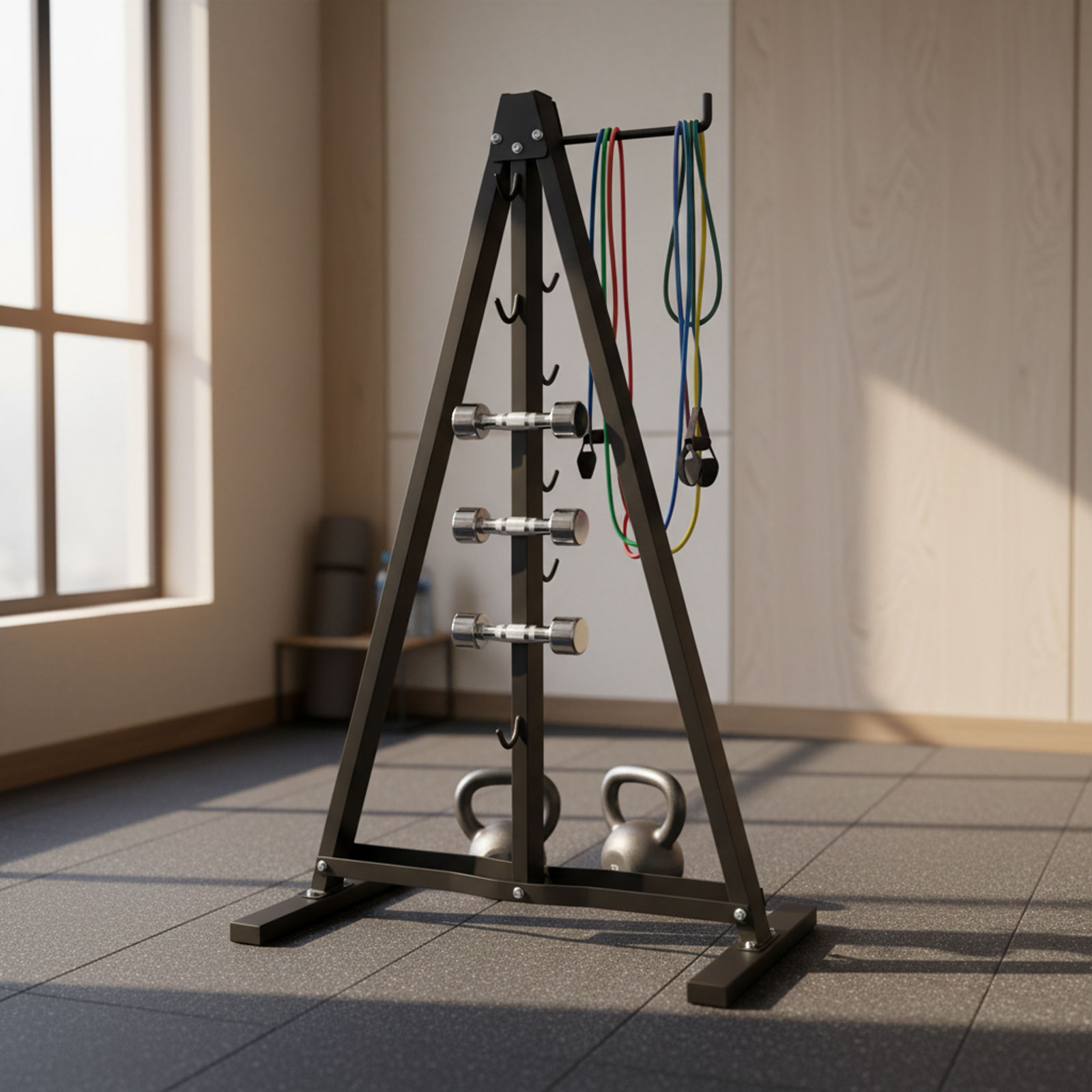 Lat Pull Down Bar Organizer wi - Home Gym Routine recension och pris