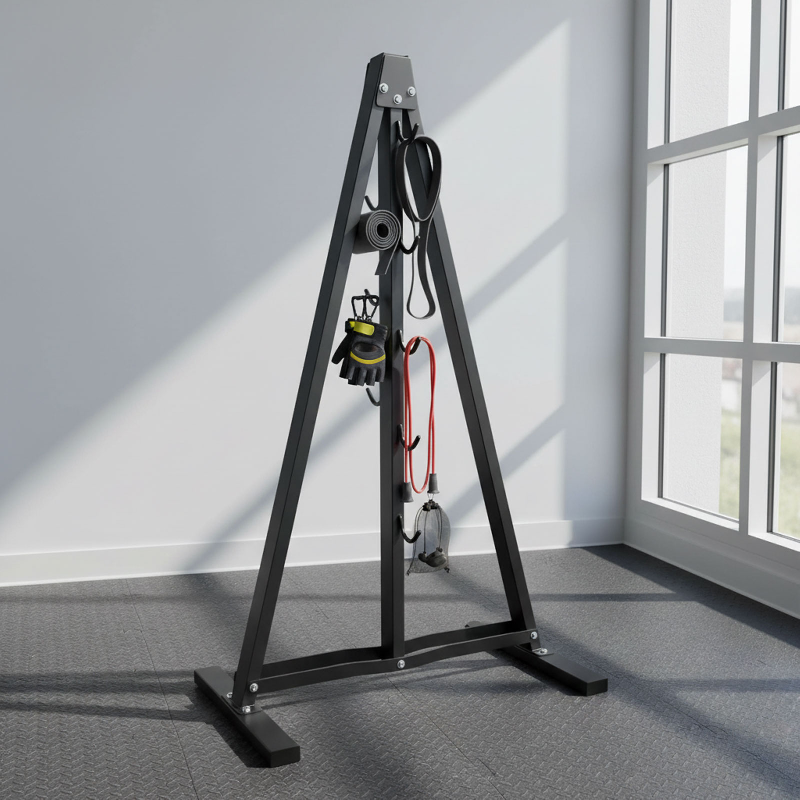 Lat Pull Down Bar Organizer wi - Home Gym Routine recension och pris
