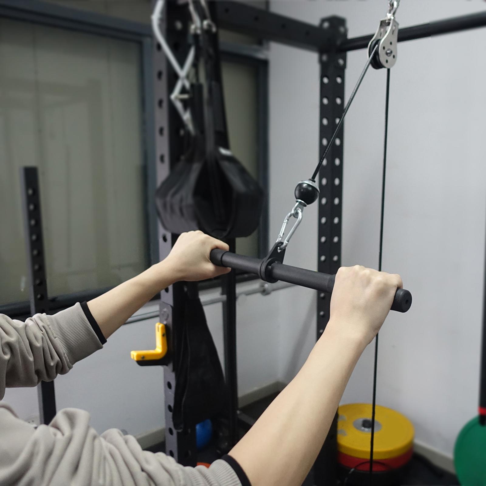 Revolving Straight Bar LAT Hig - Lat Pulldown Cable recension och pris