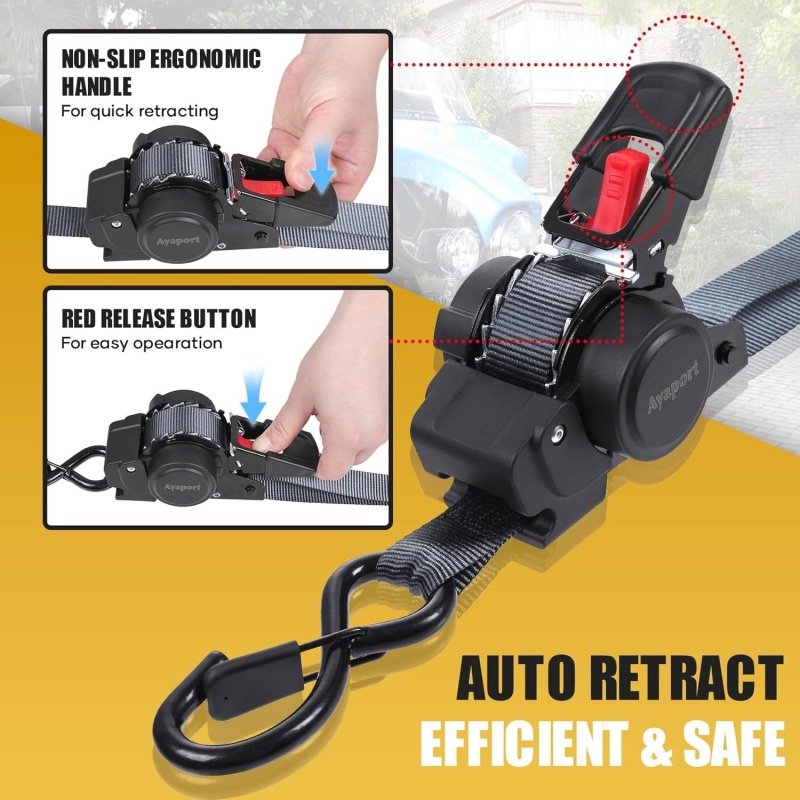 2-pack of heavy-duty ratchet s - Battle Rope Heavy recension och pris