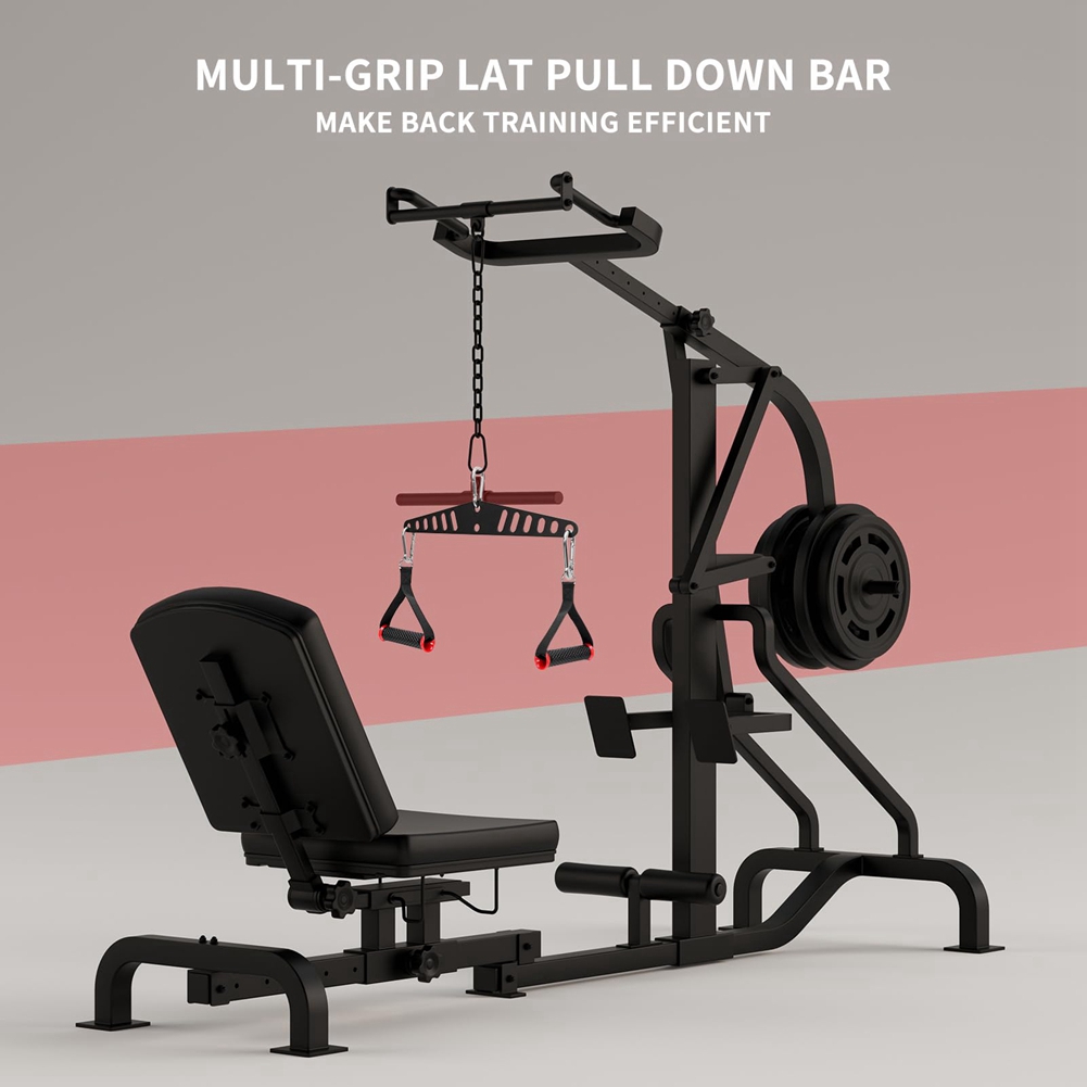 ABME Multi-Grip LAT Pull Down  - Home Gym Routine recension och pris