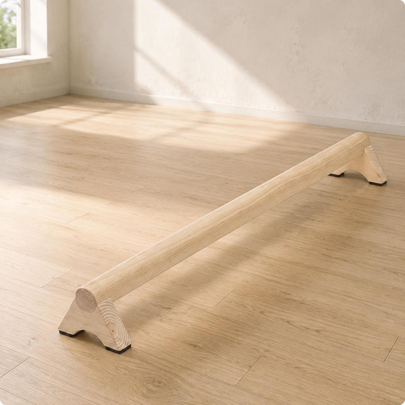 Balance Beam Trainer Wooden Ex - Home Gym Routine recension och pris