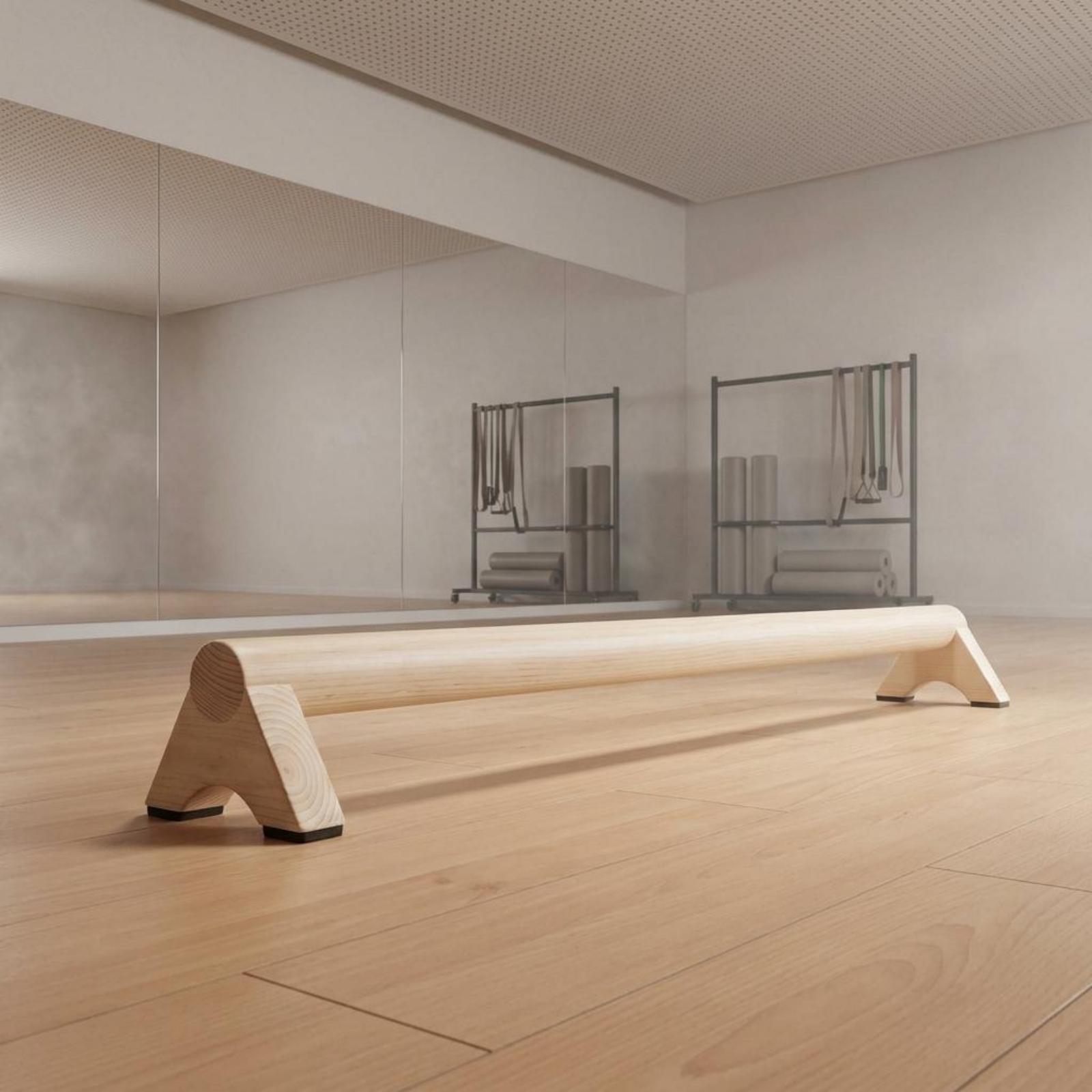 Balance Beam Trainer Wooden Ex - Home Gym Routine recension och pris