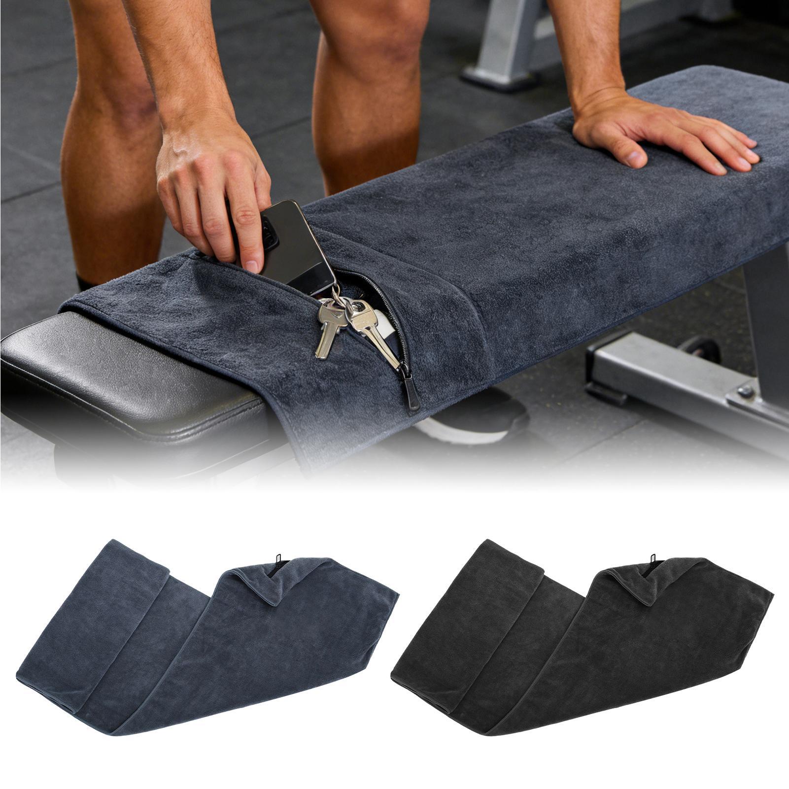 Microfiber Gym Towels with zip - Home Gym Routine recension och pris