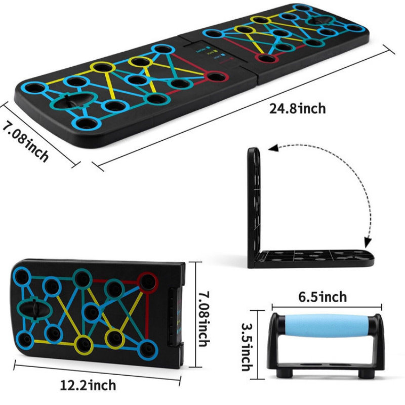 Prone Board Set, Foldable Pron - Home Gym Equipment Set recension och pris