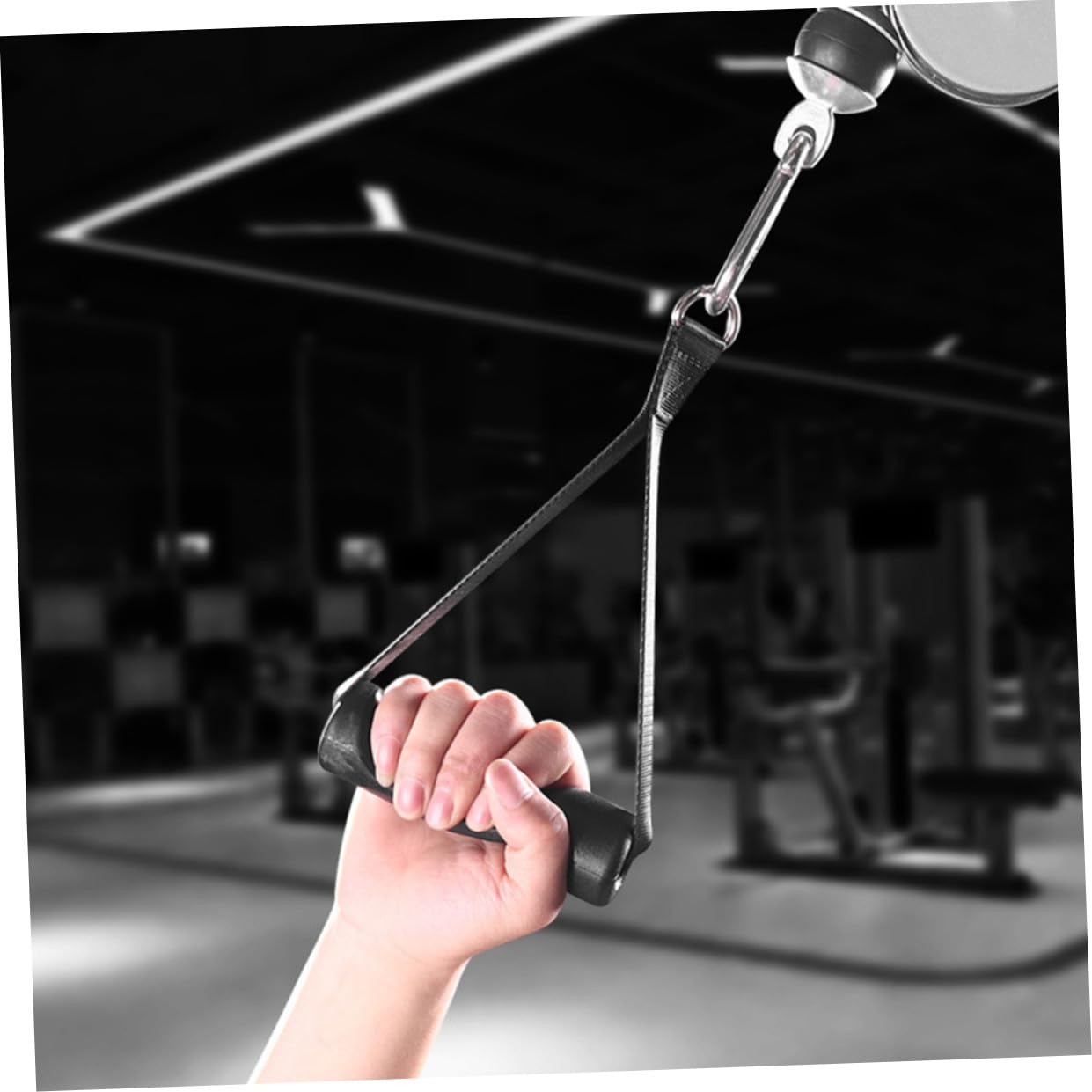 1Pair Ergonomic Exercise Handl - Lat Pulldown Cable recension och pris